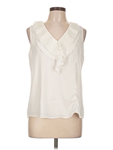 White House Black Market Sleeveless Blouse (view 1)