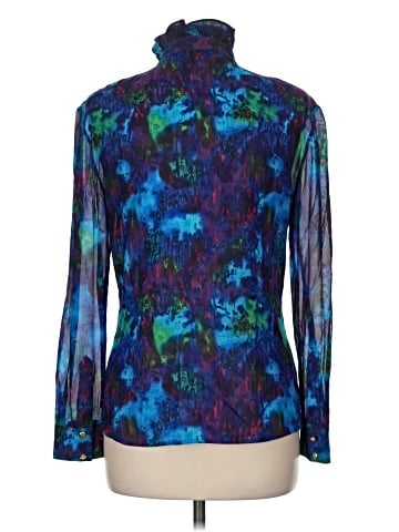 St. John Long Sleeve Silk Top (view 2)