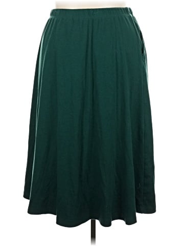 Woman Within Casual Skirt (view 2)