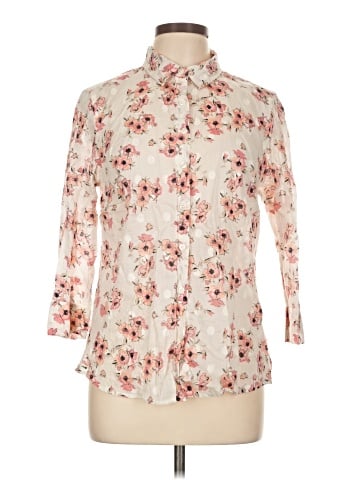 Van Heusen 3/4 Sleeve Blouse (view 1)