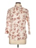Van Heusen Floral Ivory 3/4 Sleeve Blouse Size L - photo 1