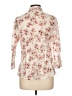 Van Heusen Floral Ivory 3/4 Sleeve Blouse Size L - photo 2