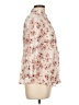Van Heusen Floral Ivory 3/4 Sleeve Blouse Size L - photo 4