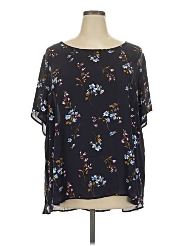 PREMISE Short Sleeve Blouse (view 1)