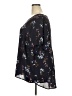 PREMISE 100% Polyester Black Short Sleeve Blouse Size 3X - photo 5