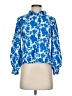 By Design 100% Rayon Blue 3/4 Sleeve Blouse Size S - photo 1