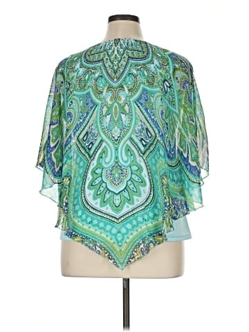 Sara Michelle 3/4 Sleeve Blouse (view 2)