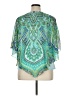 Sara Michelle 100% Polyester Green 3/4 Sleeve Blouse Size 1X - photo 2