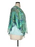 Sara Michelle 100% Polyester Green 3/4 Sleeve Blouse Size 1X - photo 4