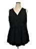 Torrid Black Sleeveless Blouse Size 3X Plus (3) - photo 1
