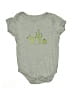 Monica + Andy Graphic Gray Short Sleeve Onesie Size 12-18 mo - photo 1