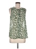 Fun2Fun 100% Polyester Green Sleeveless Blouse Size M - photo 1