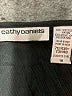 Cathy Daniels 100% Rayon Black 3/4 Sleeve Blouse Size 1X - photo 7