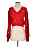 Majorelle Hearts Red Pullover Sweater Size S - photo 1