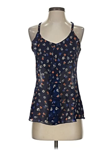 Edge Sleeveless Blouse (view 1)