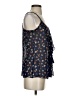 Edge Blue Sleeveless Blouse Size S - photo 4