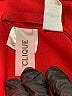 Clique 100% Polyester Red Track Jacket Size S - photo 6