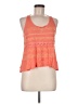 Rewind 100% Rayon Orange Sleeveless Top Size M - photo 1
