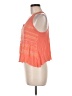 Rewind 100% Rayon Orange Sleeveless Top Size M - photo 5