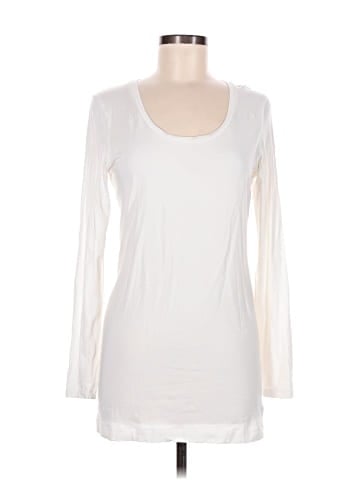White + Warren Long Sleeve Top (view 1)