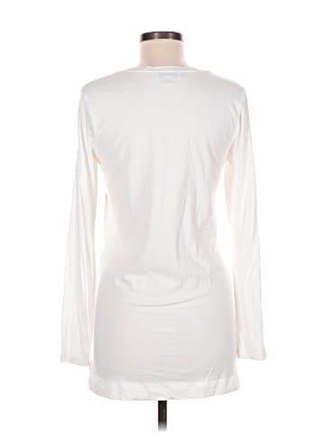 White + Warren Long Sleeve Top (view 2)