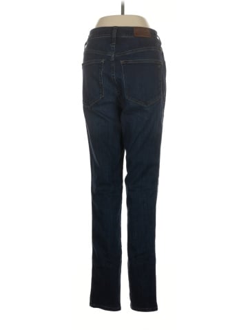 Madewell Tall Curvy High-Rise Skinny Jeans in Woodland Wash: TENCEL&trade; Denim Edition (view 2)