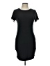 Eye Candy Solid Black Casual Dress Size L - photo 1