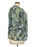 DressBarn 100% Polyester Green 3/4 Sleeve Blouse Size 18 - photo 4