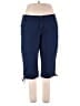 St. John's Bay Blue Cargo Pants Size 18 (petite) - photo 1