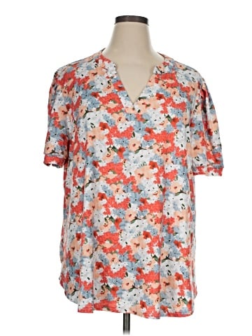 Unbranded Short Sleeve Blouse (view 1)