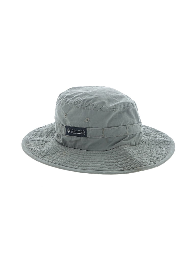 Pre-owned Columbia Kids' Bucket Hat In Gray