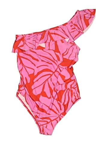 Beach Bump By Motherhood One Piece Swimsuit (view 1)