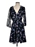 19 Cooper 100% Polyester Paisley Black Cocktail Dress Size S - photo 1