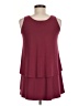 Sympli Burgundy Sleeveless Top Size 6 - photo 2