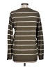 Calvin Klein 100% Cotton Stripes Brown Pullover Sweater Size L - photo 2