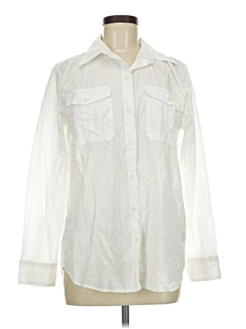 Lauren by Ralph Lauren Long Sleeve Button-Down Shirt (view 1)