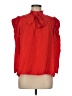 Sandro 100% Viscose Red 3/4 Sleeve Blouse Size M (estimated) - photo 1