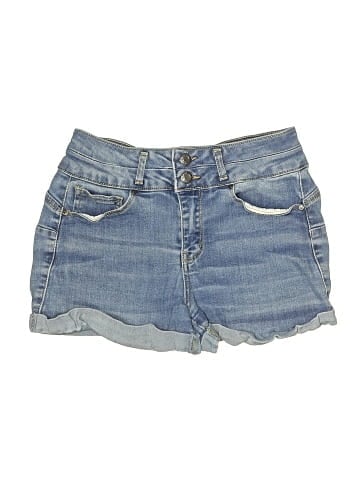 Wax Jean Denim Shorts (view 1)