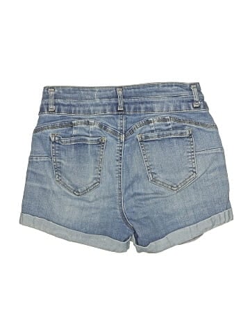 Wax Jean Denim Shorts (view 2)