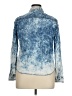 Charlotte Russe Blue Long Sleeve Button-Down Shirt Size XL - photo 2