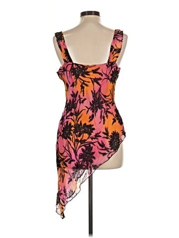 Cache Sleeveless Silk Top (view 2)
