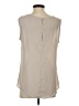 Insight 100% Polyester Tan Sleeveless Blouse Size S - photo 2