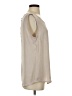 Insight 100% Polyester Tan Sleeveless Blouse Size S - photo 4