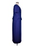 Karin Stevens 100% Polyester Blue Cocktail Dress Size 12 - photo 4