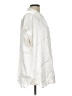Gold Hawk Ivory Short Sleeve Blouse Size L - photo 4