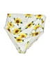 Summer Mae Print Yellow Swimsuit Bottoms Size L - photo 1