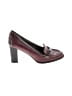 Etienne Aigner Burgundy Heels Size 10 - photo 1