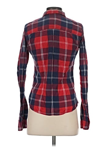 Abercrombie & Fitch Long Sleeve Button-Down Shirt (view 2)