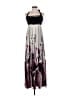 Bebe 100% Polyester Graphic Purple Black Cocktail Dress Size S - photo 1