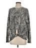 Zadig & Voltaire 100% Wool Paisley Gray Wool Pullover Sweater Size Sm (1) - photo 1
